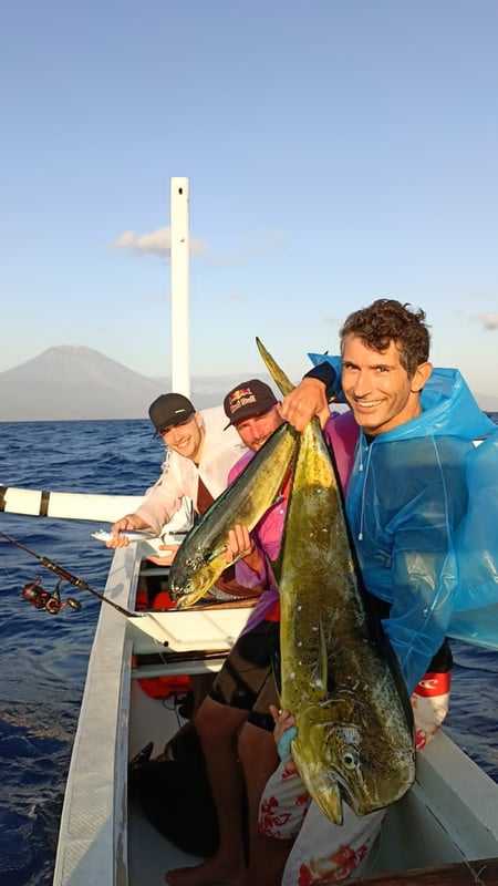 Amed Sea Fishing, Bali Fishing Trip, Jukung Fishing tour, Mahi Mahi, Reef Fishing Bali, Deep Sea Fishing Amed Bali