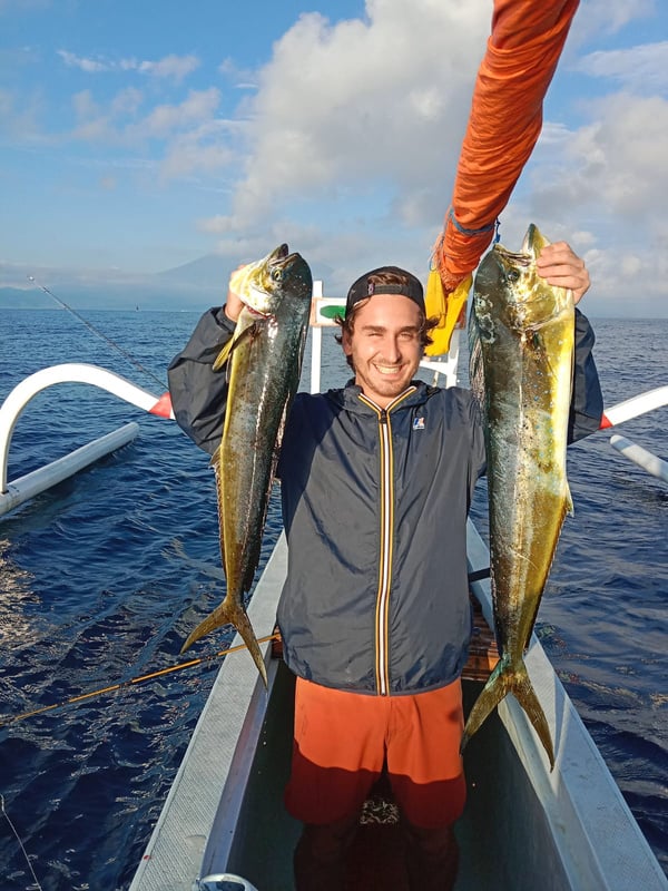 mahi mahi fishing tour catch big fish with local fishermen amed bali